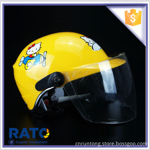 Wholesale best cartoon kids half face motorcycle helmets